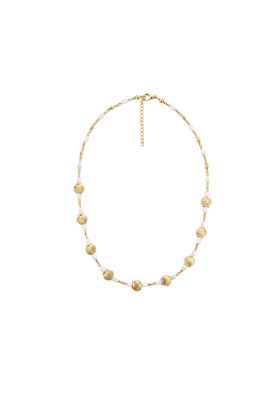 Charmist Marea Collection Shell Necklace White