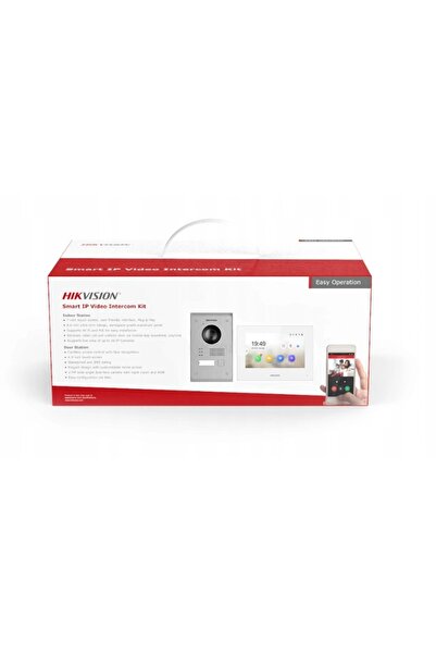 Hikvision Domofon video HD-VIS-02-W HiLook cu 2 fire FHD pentru ușă/poartă