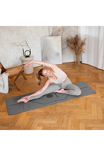 HMS Saltea groasă, moale și antiderapantă pentru exerciții de yoga și fitness...