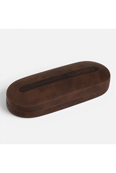 Zâna Casei Brown Rectangular Eyeglass Case