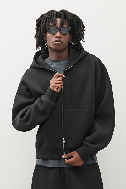 Bershka Teknik kapüşonlu sweatshirt