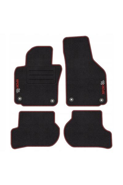 NO BRAND NAPIS SPORT COVORAȘE DIN VELUR pentru Seat Altea / XL