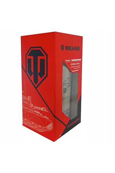 NO BRAND Termos Dark Project Termos World of Tanks 650 ml Oțel inoxidabil Izo...