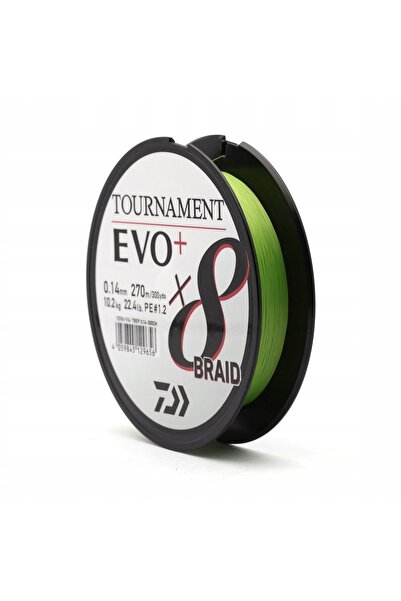 daiwa Braid Tournament X8 Braid EVO+ 270m 0,14 Diametru (mm): 0.14