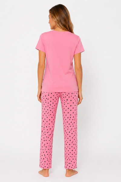 FAMES PİJAMA Kadın Yazlık Kısa Kol Sweet Dreams Pijama Takımı