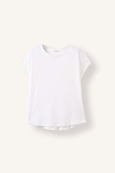 DeFacto Regular Fit Crew Neck Basic Plain Combed Cotton Short Sleeve T-Shirt ...
