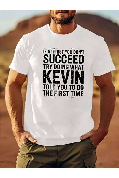 2BIR Men's Short-Sleeved Black-Shirt, Printed With Phrase If It Doesn'work At...