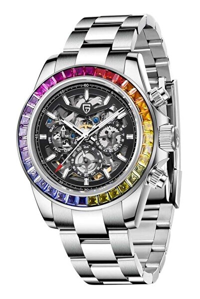 Pagani design Men's Automatic Mechanical Watches, Mechanical Stainless Steel ...
