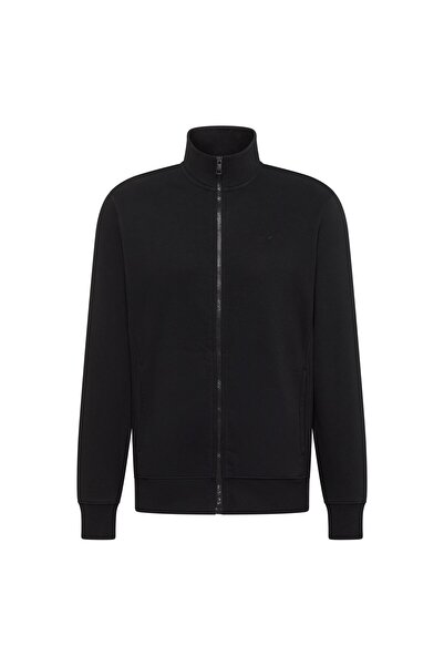 Mustang Herren Sweatjacke - Dillon, Soft French Terry, Stehkragen, Baumwolle
