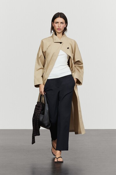 Massimo Dutti Düz paça streç pantolon