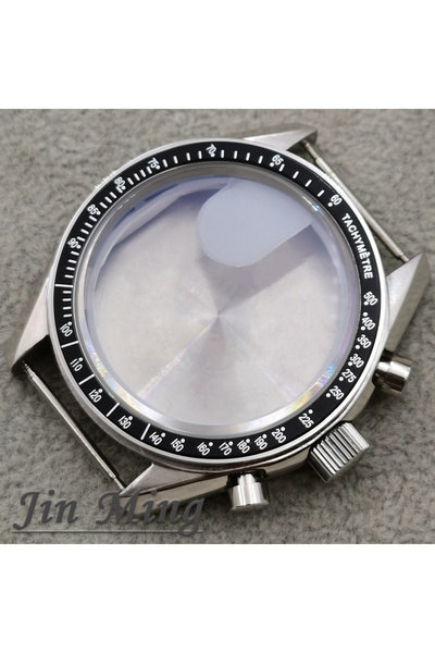 Choice1 Black High Quality VK63 Case 39.7mm Moonswatch Metal Case Chronograph...