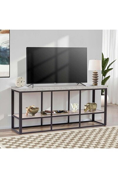 Ashley Furniture حامل تلفزيون كبير الحجم