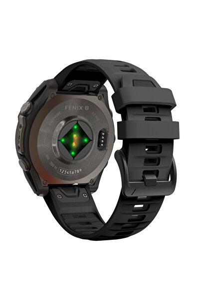 Choice18 QuickFit 22mm Coal Ash Black 1:1 Fenix8 Watch Band For Fenix 8 Pro 4...