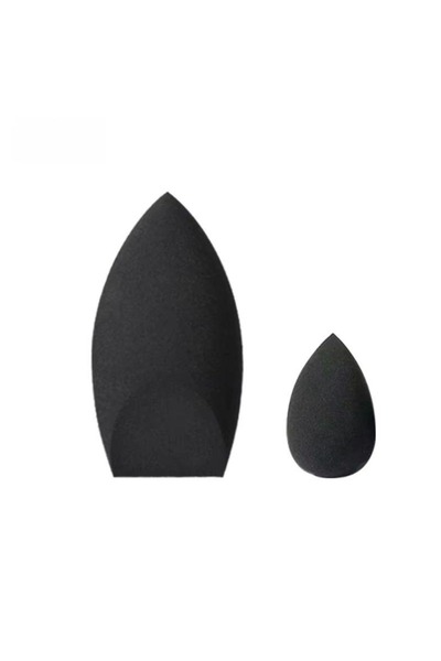 Choice black 2pcs Black Beauty Sponge Egg - Latex-Free, Reusable Makeup Blend...
