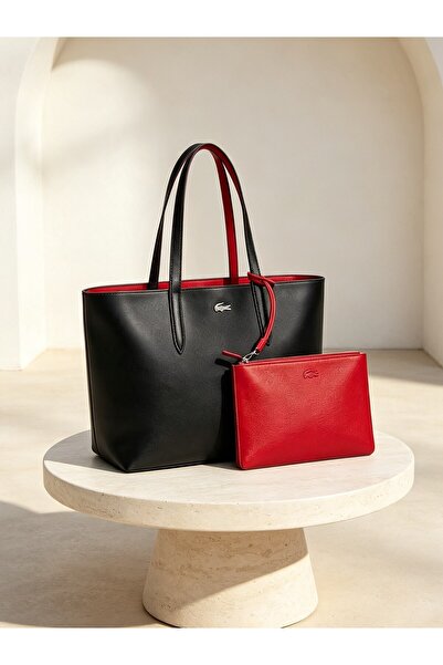 Lacoste Kids Women's Double Sided Two-Tone Large Capacity, Messenger Bag Hand...