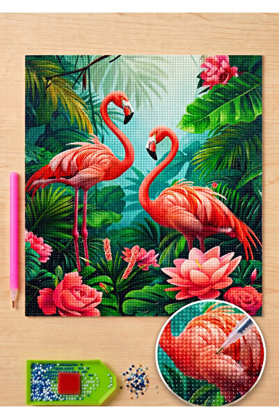 LİVA CRAFT Art & Craft Elmas Mozaik Tablo, Elmas Boyama Puzzle 50 x 65 Amazon...