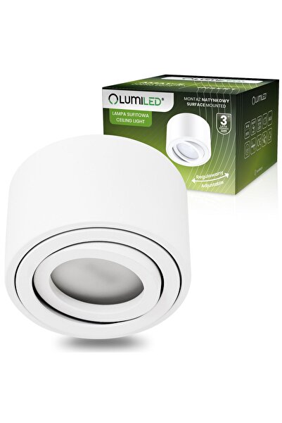 Lumiled Spot cu halogen aplicat la suprafață, mobil, rotund, alb, 50mm, AMAT-S