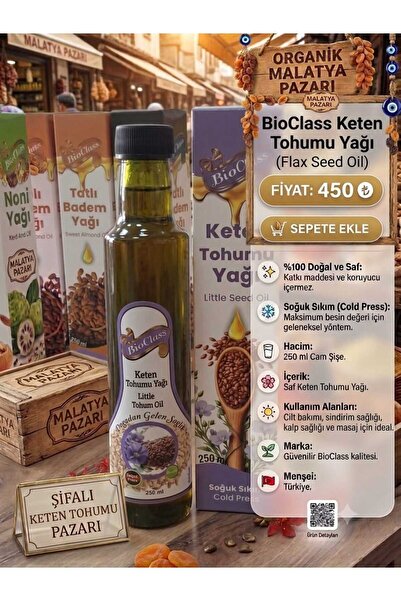 Keten Tohumu Yağı 250ml