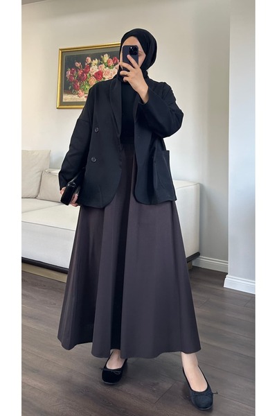 NOVEN تنورة واسعة مع جيوب