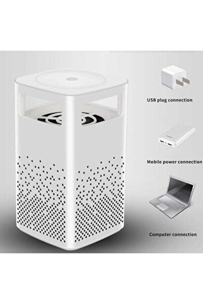 DubaiGallery Electric Mosquito Killer Lamp with 360° UV Light USB Powered Sil...