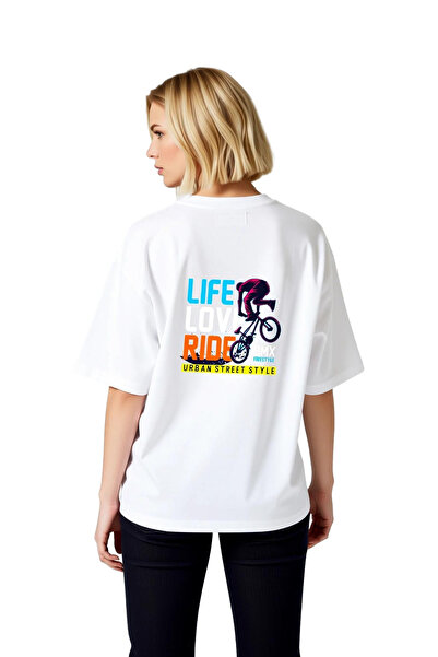 PayBuy Γυναικείο μπλουζάκι Oversize BMX Freestyle Urban Street Style με στάμπ...