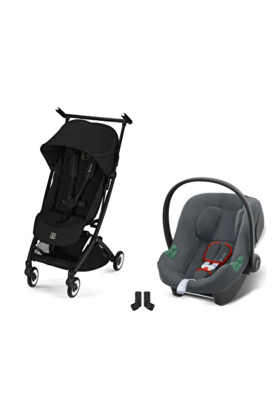Cybex Libelle Travel Sistem | Black Magic Black & Aton Steel Grey