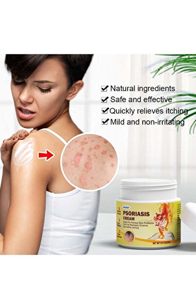 SUMIFUN Psoriasis Cream,Natural Chinese Herbal Psoriasis Creams Dermatitis and Pruritus Psoriasis Ointment，Psoriasis Creams - Psoriasis Treatment, Antibacterial Cream,for Body Itching 20