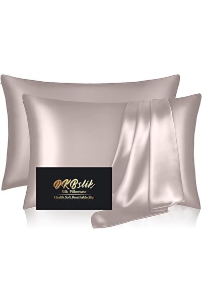 GENERAL DKBslik Silk Pillowcase for Hair and Skin, Mulberry Silk Pillow Cases...