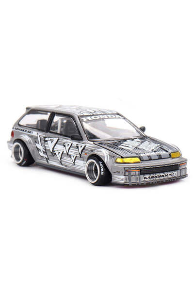 mini gt Μοντέλο αυτοκινήτου Honda Civic EF Kaido Manga V1 1987 1:64 MiniGT / ...