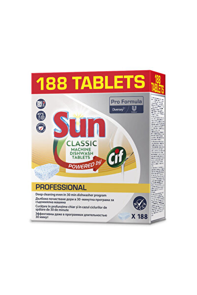 Cif Sun Pro Formula Classic Tablete pentru mașina de spălat vase profesional
