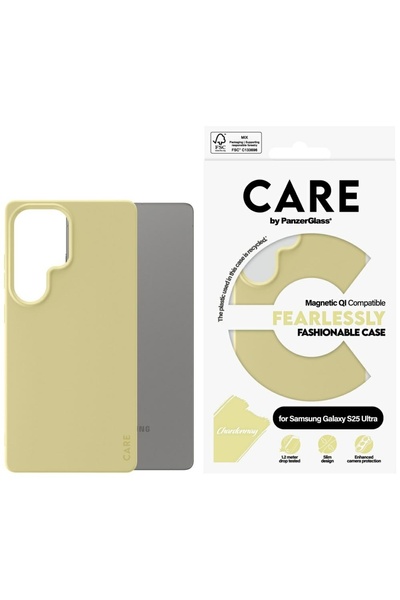 CARE by PanzerGlass® Θήκη CARE από PanzerGlass Fashion QI Samsung Galaxy S25 ...