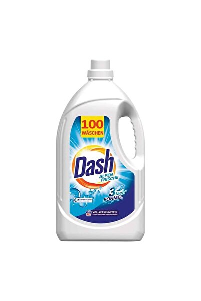 Dash Detergent de rufe lichid Alpen Frische, 5 l, elimina petele si murdaria,...