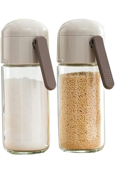 STARSTAR Salt and pepper seasoning bottle set, gray