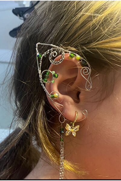 hbtasarim French Design 🌺   Cartilage Earrings 🌸 🪷