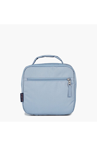 Jansport Solid Insulated Lunch Bag with Handle and Zip Closure