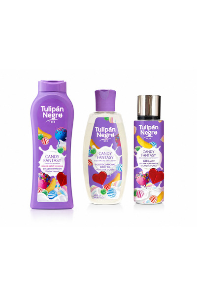 Tulipan Negro Set Îngrijire Corporală Tulipán Negro Candy Fantasy – Gel de Du...