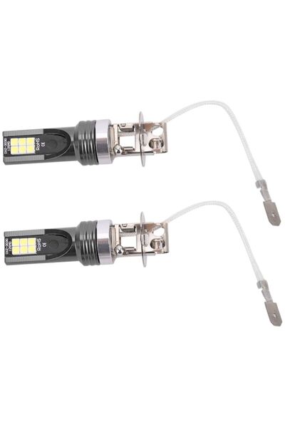 STARSTAR 2pcs LED headlight bulb, 2525 12LED car vehicle headlight replacemen...