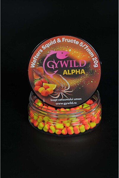 Gywild Wafters Alpha Calamar și Fructe 5-7 mm
