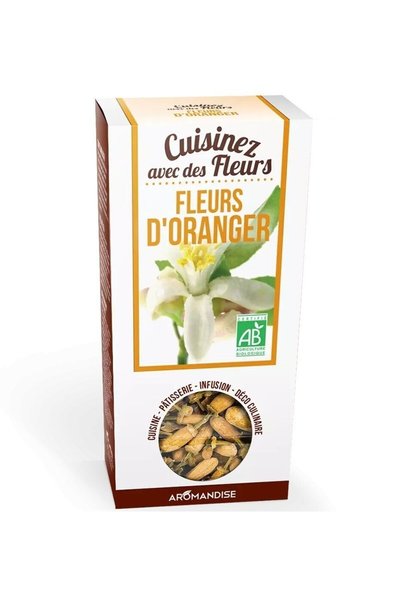 Aromandise Flori de portocal uz culinar bio, 30g,