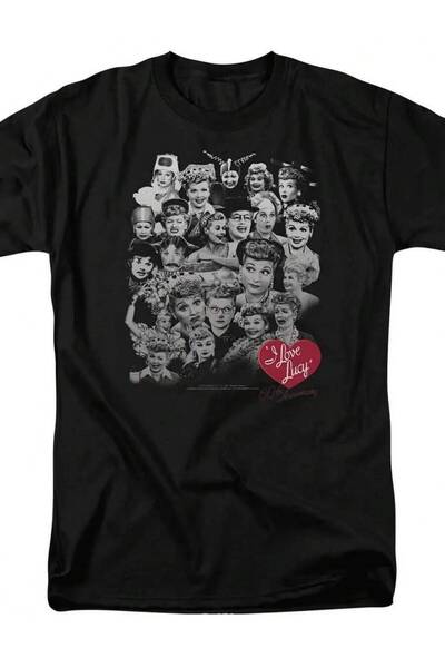 2BIR I Love Lucy 60 Years Of Fun T Shirt_lb188 At_black_product_imageSame Sty...
