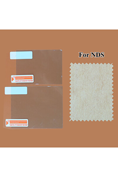 JCD For NDS Clear Protective Film For NDS DSi NDSi XL LL NDSL DS Lite Top+Bot...