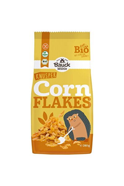 Bauckhof Fulgi de porumb, fără gluten, bio, 280g