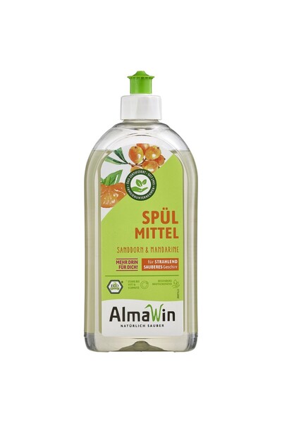Almawin Detergent de vase concentrat cu catina si mandarine
