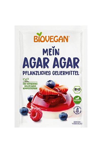 Biovegan Agar agar nativ fara gluten,