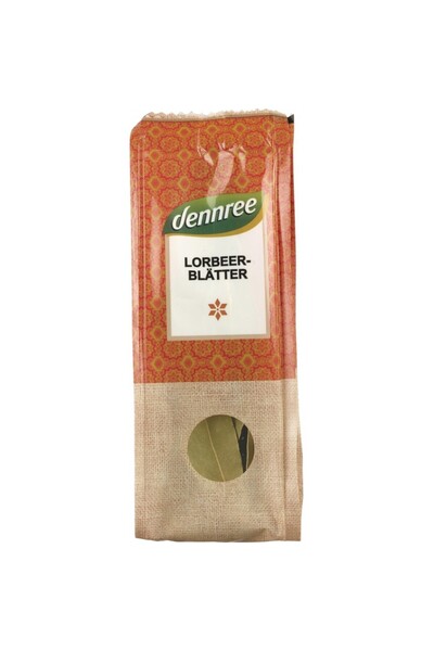 Dennree Frunze de laur bio, 5g