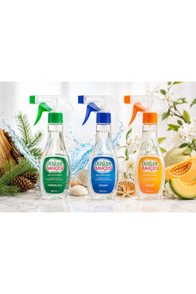 SOKETÇİM Düşler Bahçesi Ocean Oda ve Araç Kokusu 300 ml – Sigara ve Kötü Koku...