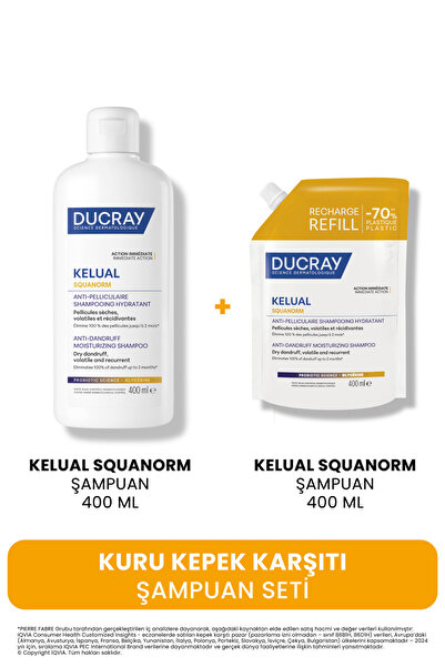 Ducray KURU KEPEK KARŞITI ŞAMPUAN SETİ