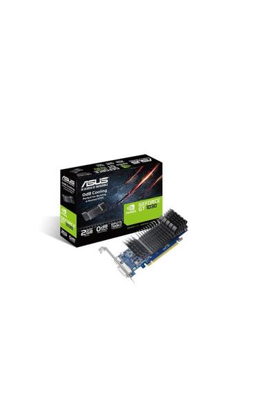 ASUS GeForce GT 1030 Αθόρυβη 2GB GDDR5 Κάρτα Γραφικών Χαμηλού Προφίλ