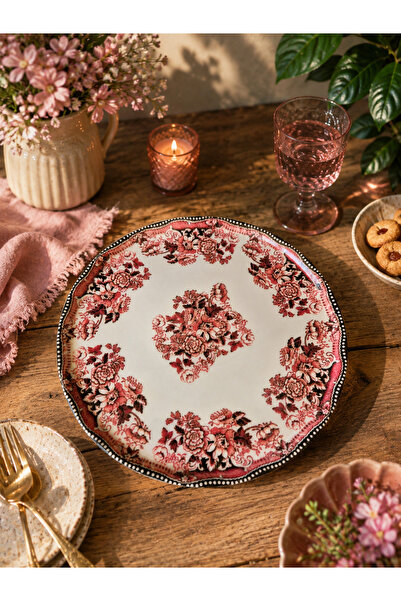 CASA DE BELLA Royal Red Cake Stand 20cm