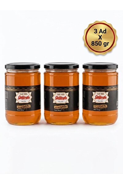 Süzme Çiçek Balı 3'lü Ekonomik Paket (3 x 850g)
